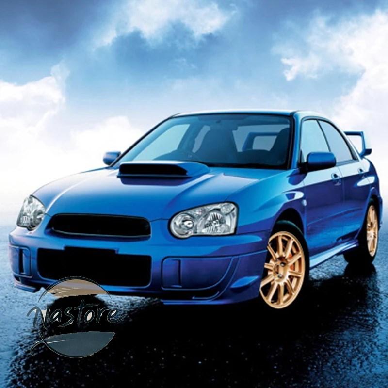 並行輸入品 カバー フロント フォグライト 保護 ベゼルランプ サブルーンプレッサ sti wrx 2004 2005 2個 カスタムパーツ 部品 アクセサリー_1