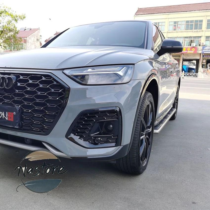 並行輸入品 アウディ audi カバー フォグライト バンパー フォグ vwグリル コンバキューモデルq5 sq 5 sline sportback 2018 2020 2021 部品 カスタムパーツ_3