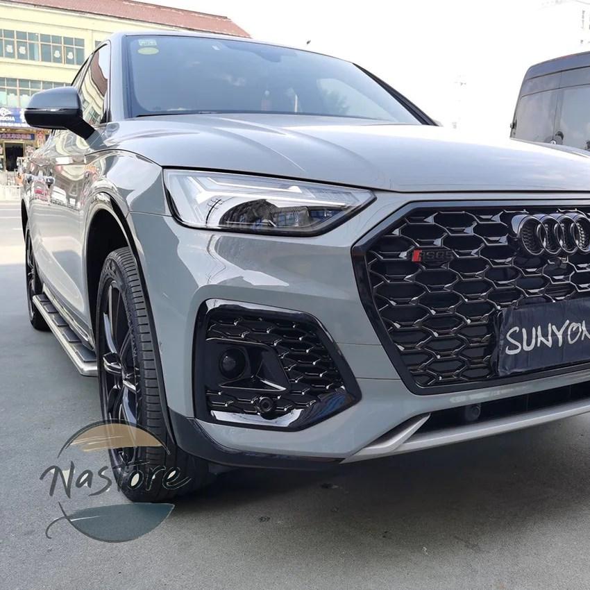 並行輸入品 アウディ audi カバー フォグライト バンパー フォグ vwグリル コンバキューモデルq5 sq 5 sline sportback 2018 2020 2021 部品 カスタムパーツ_4