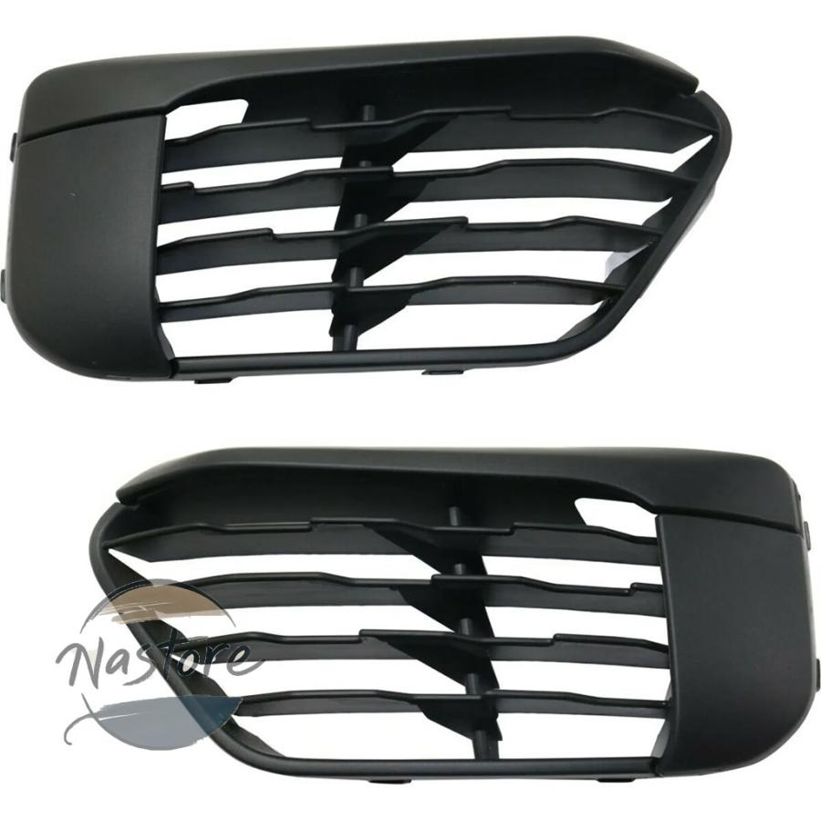 並行輸入品 BMW カバー バンパーロワーグリルベゼル フォグランプグリル x1 xdrive28i 2016 2018 51117453982 51117453981 部品 カスタムパーツ アクセサリー_1