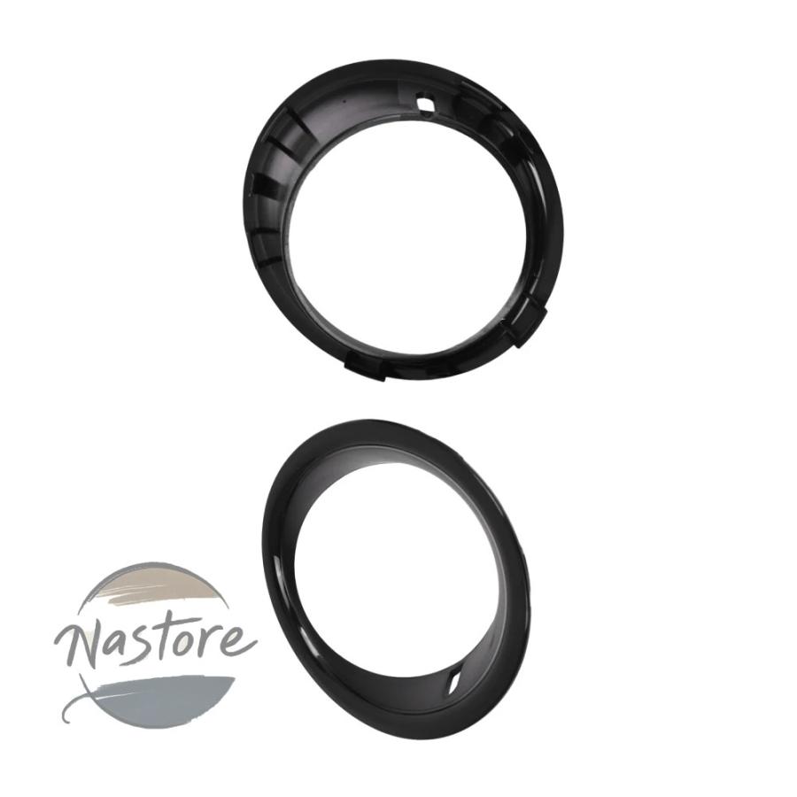 並行輸入品 r55 ミニ mini カバー フロント ライトリング フォグライト クーパー r56 r57 2007-2011 51112753661 51112753662 1ペア カスタムパーツ 部品の画像