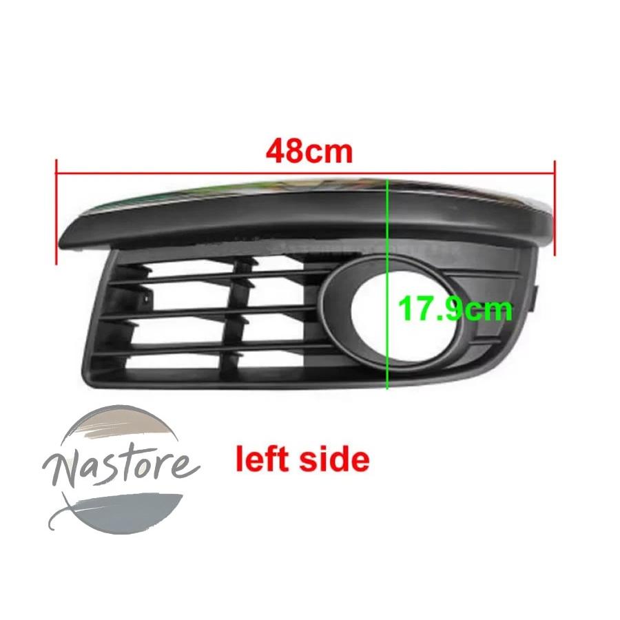 並行輸入品 カバー グリル フォグランプ フロント フレーム フォグライト シェル バー vw jetta sagitar 2006-2009 2010 カスタムパーツ 部品 アクセサリーの画像