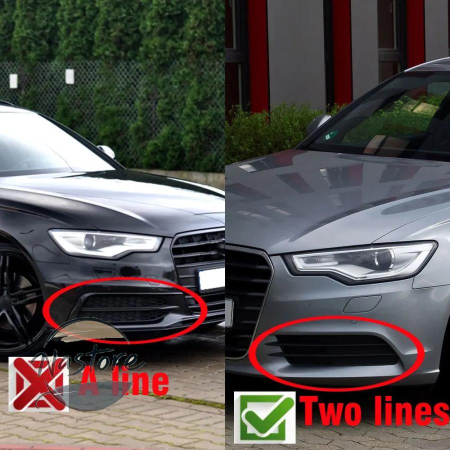 並行輸入品】アウディ audi a6 カバー グリル フォグランプ フロント