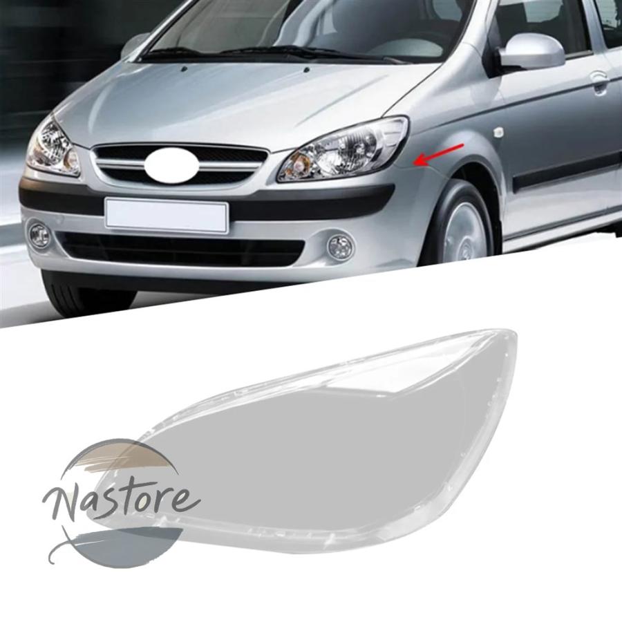 並行輸入品 カバー ヘッドライト リア ヘッド ライト hysturgetz カー ランプシェード クレンズ 左 2006 2011 カスタムパーツ 部品 アクセサリーの画像