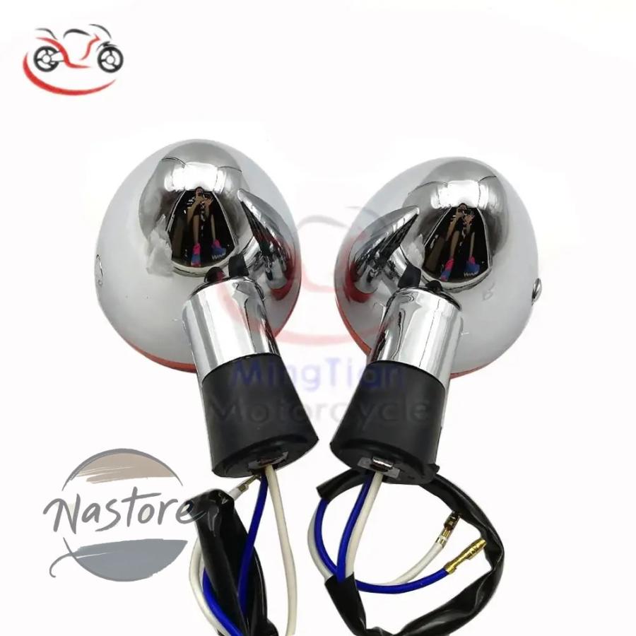 並行輸入品 ホンダ honda バイク テールライト shadow rebal cb vt vtx gl 1300 1800 アンバーフラッシュライト 2個 カスタムパーツ 部品 アクセサリー_3