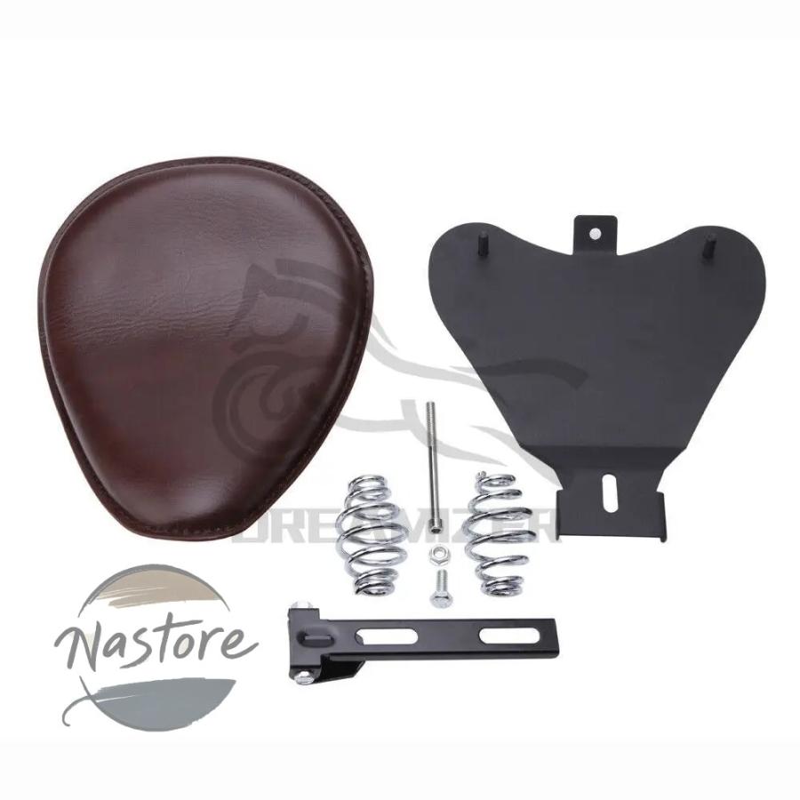 並行輸入品 ホンダ honda バイク レザーシートベース ボバーシャドウvt 600 700 1300 スズキ ボバー スプリングシート カスタムパーツ 部品 アクセサリー_4