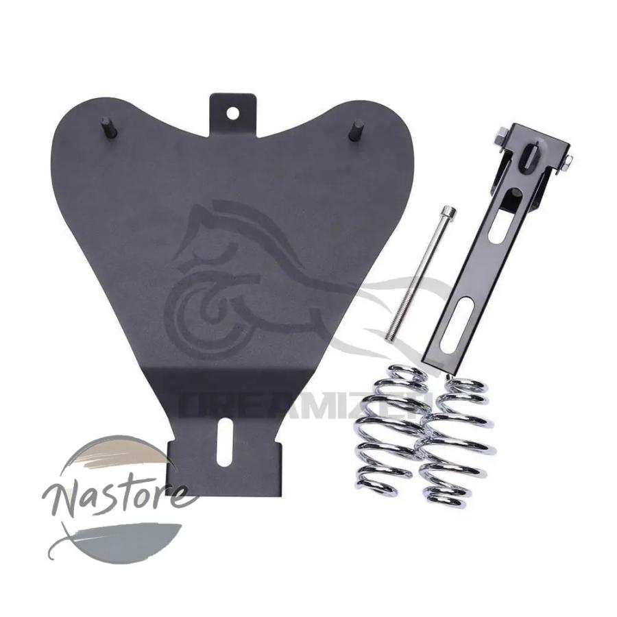 並行輸入品 xl883 バイク ハーレー スポーツスター 1200 883 二輪 ボターソロシートベースサドルブラケットブラックドライバーシート カスタムパーツ 部品_5