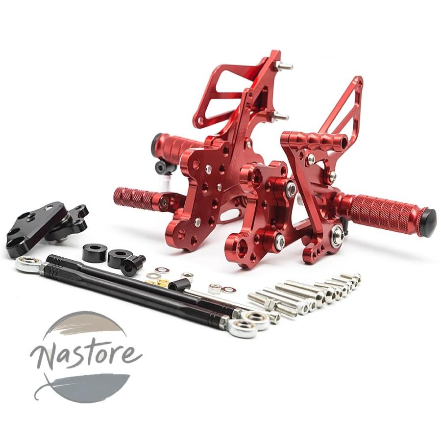 並行輸入品 ホンダ honda バイク リア 部品 カスタムパーツ アクセサリー cnc セット フットペグペダル フットレストcbr600rr c_2