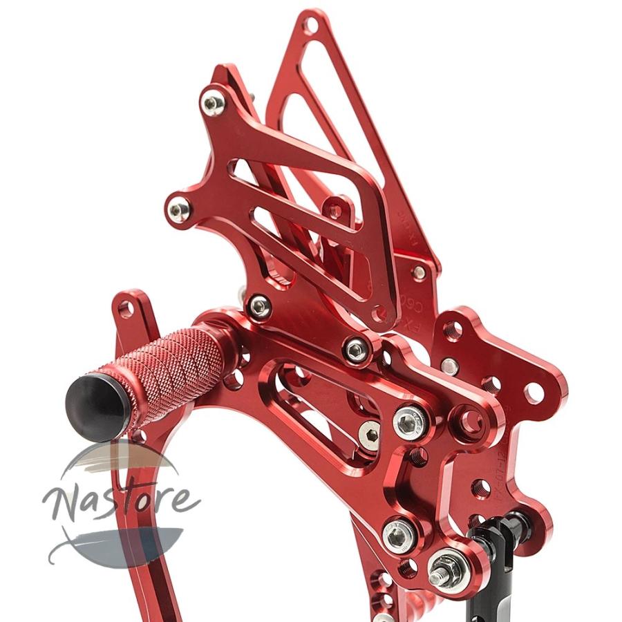 並行輸入品 ホンダ honda バイク リア 部品 カスタムパーツ アクセサリー cnc セット フットペグペダル フットレストcbr600rr c_3