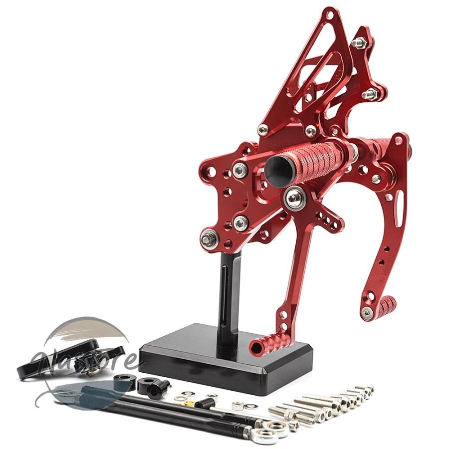 並行輸入品 ホンダ honda バイク リア 部品 カスタムパーツ アクセサリー cnc セット フットペグペダル フットレストcbr600rr c_5