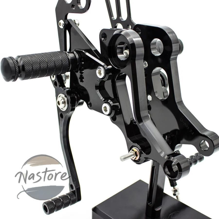 並行輸入品 バイク リア 部品 カスタムパーツ アクセサリー ドゥカティ 696 monster 796 1100 1100s evo cnc gpシフトレバー フットレストセット_1