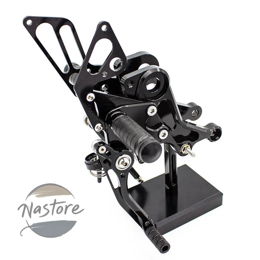 並行輸入品 バイク リア 部品 カスタムパーツ アクセサリー ドゥカティ 696 monster 796 1100 1100s evo cnc gpシフトレバー フットレストセット_3