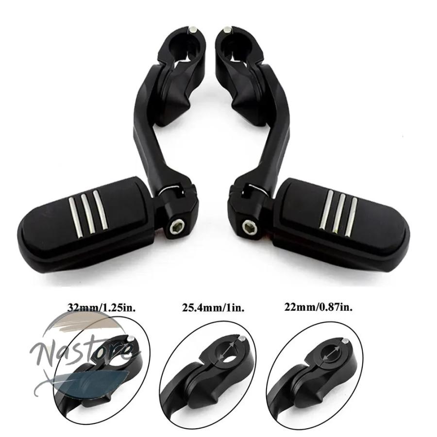 並行輸入品 バイク カスタムパーツ カスタム 高速 二輪 フットペグ 1 4 インチ 32mm ハーレー electraグライド 超クラシックflhtcu カスタムパーツ 部品の画像