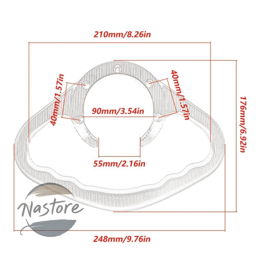 並行輸入品 rc390 バイク アームレスト 燃料タンク パスポートレベル k t m dke300 200 125 250 カスタムパーツ 部品 アクセサリー_1