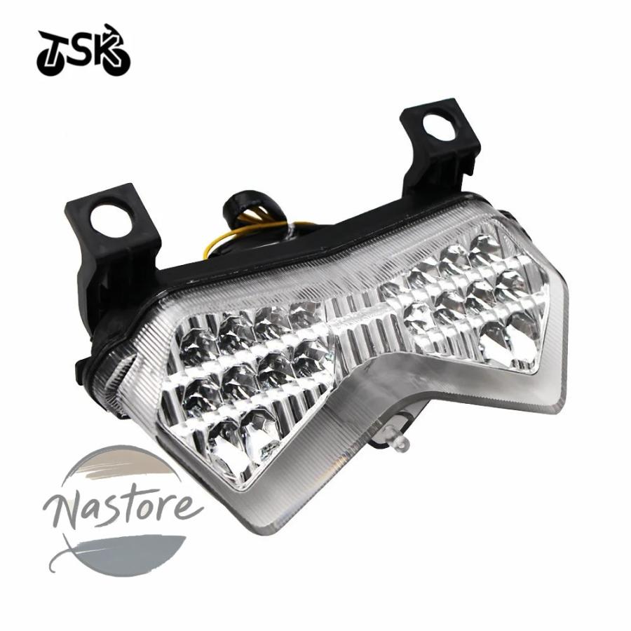 並行輸入品 zx6r バイク ブレーキ カワサキ zx 6r 2003 2004 z 750 2006 1000 2005 ledテールウィンカーライト カスタムパーツ 部品 アクセサリーの画像