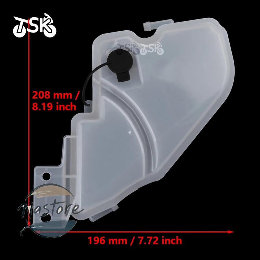 並行輸入品 BMW s1000rr バイク hp4 2009 2018 クーラント オーバーフロー リザーバー タンク カスタムパーツ 部品 アクセサリーの画像