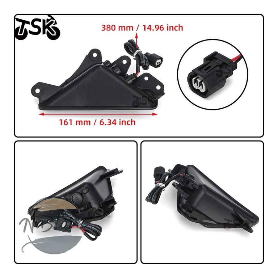 並行輸入品 zx4r ステアリング ledウィンカーインジケーター