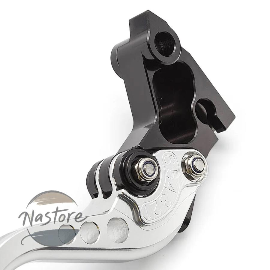 並行輸入品 int650 ロイヤルエンフィールド バイク クラッチ ブレーキ アルミ レバー ショートロング インターセプター650 2017 2019-21 カスタムパーツ 部品の画像