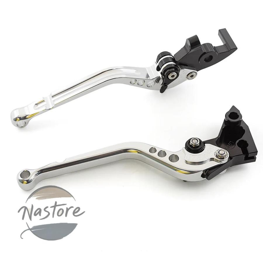 並行輸入品 int650 ロイヤルエンフィールド バイク クラッチ ブレーキ アルミ レバー ショートロング インターセプター650 2017 2019-21 カスタムパーツ 部品の画像