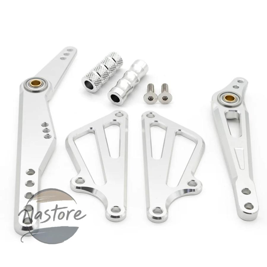 並行輸入品 r1 ヤマハ バイク ブレーキ yzf 2015 2018 調整可能 リアセット フットペグ リア カスタムパーツ 部品 アクセサリーの画像