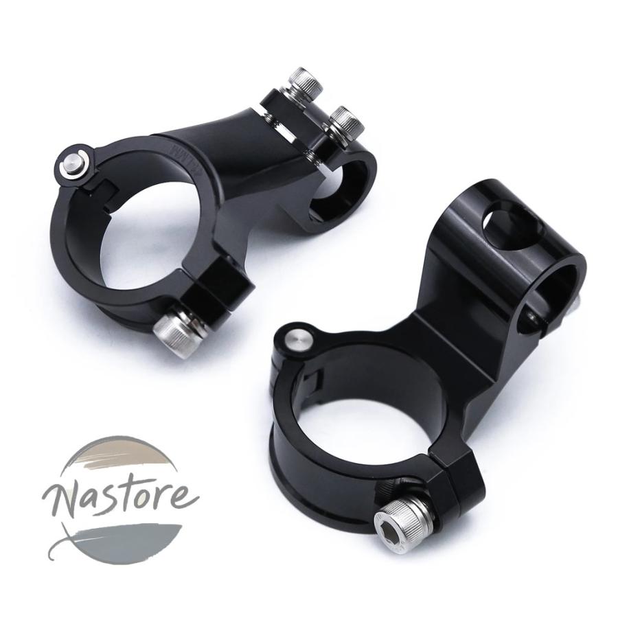 並行輸入品 バイク リップ ハンドル 37mm 41mm 43mm 48mm 50mm 51mm 7/8インチ バー カスタムパーツ 部品 アクセサリーの画像