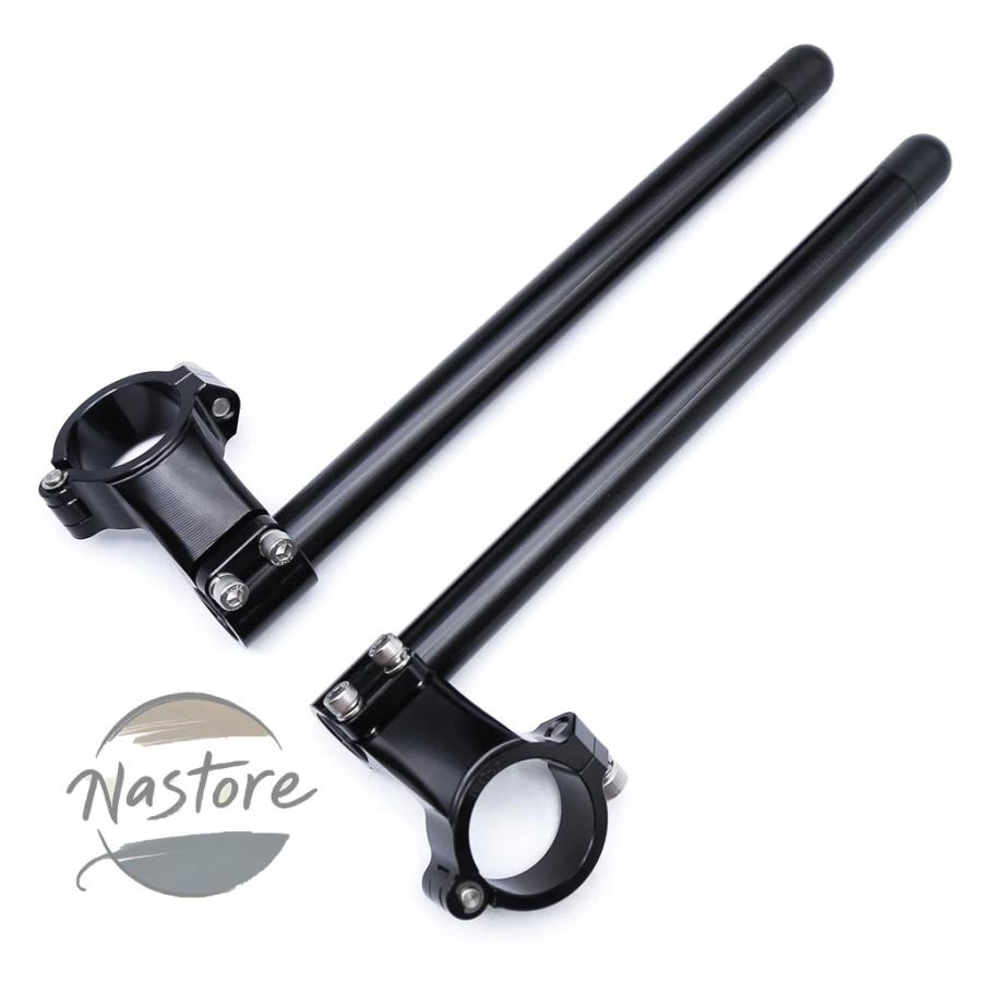 並行輸入品 バイク リップ ハンドル バー ク cncライザー フォークチューブ カフェレーサー ライザー 1.5 インチ 41mm 43mm 45mm 48mm カスタムパーツ 部品_1