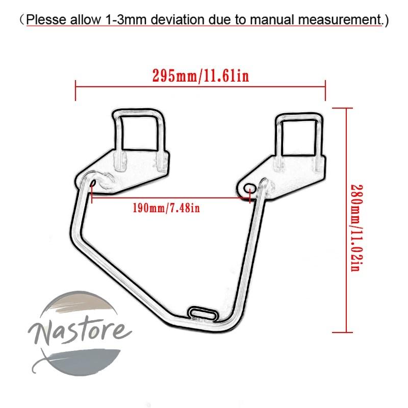並行輸入品 ホンダ honda バイク サドルバッグサポート サイドマウント バッグ ラゲッジラック レベルダートcmx 300 500 cm x 1100 2017 カスタムパーツ 部品
