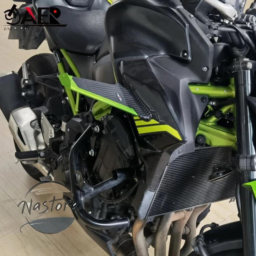並行輸入品 zx6r バイク スポイラー キット サイドウイングレットウィングフェアリングカワサキ カワサキ ニンジャ250 300 400 650_1
