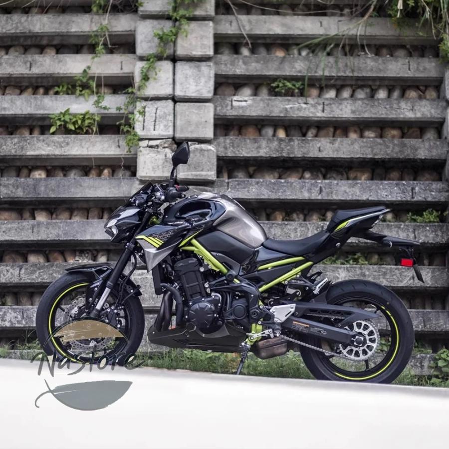 並行輸入品 バイク カバー エンジン カワサキ z900 二輪 スポイラーロアパネル 二輪スポイラー フェアリング ボディフレームプロテクター 20の画像