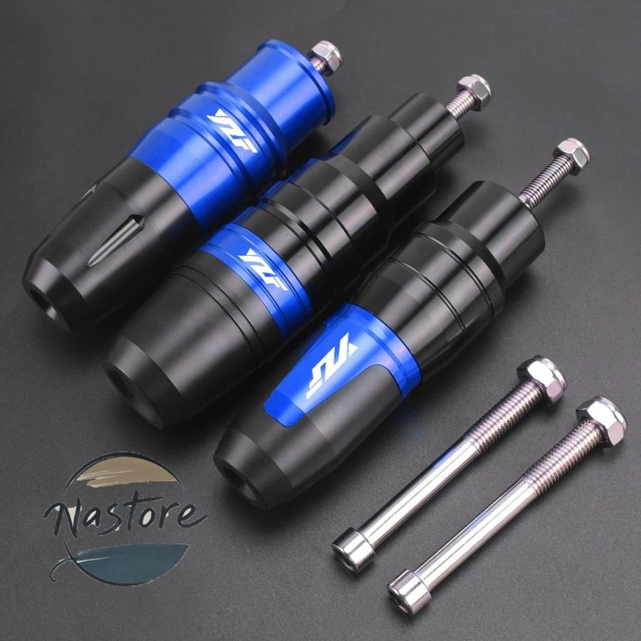並行輸入品 r125 バイク エキゾースト フレームスライダー スライダー保護 落下防止 クラッシュパッド yzf カスタムパーツ 部品 アクセサリーの画像