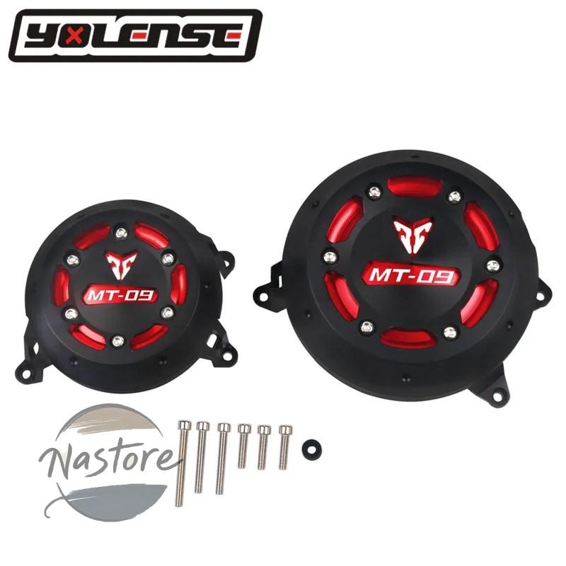 並行輸入品 バイク カバー ガード エンジン cnc 保護 フェアリング スライダークラッシュパッド mt 09 fz 2014 2020 カスタムパーツ 部品 アクセサリー