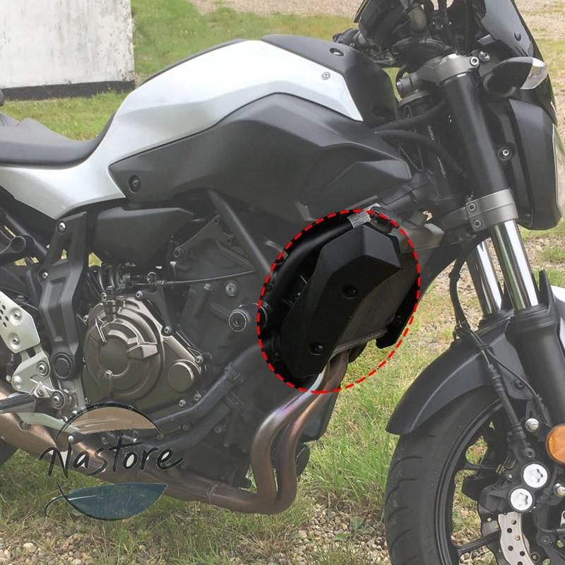 並行輸入品 ヤマハ バイク カバー グリル ガード サイド ラジエーター サイドフェアリング fz 07 mt 2012-15 2016 2017 カスタムパーツ 部品 アクセサリーの画像