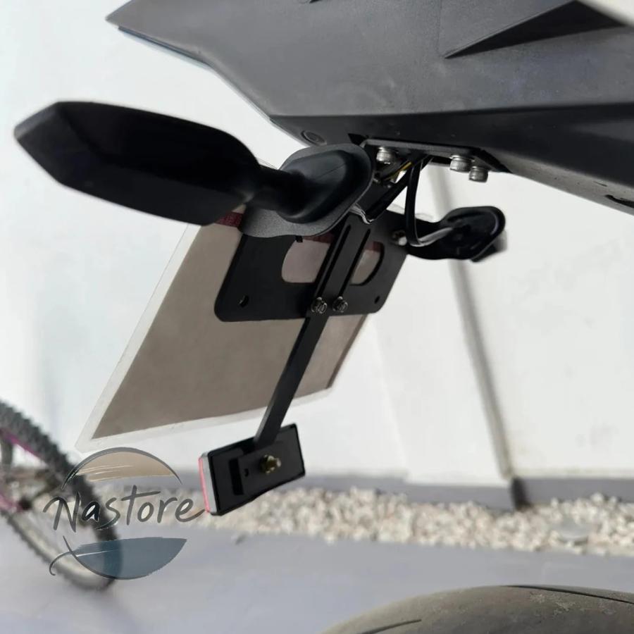 並行輸入品 r6 ヤマハ バイク フェンダー 適合 リア キット yzfyzf 2006 二輪 テックディライセンスプレートホルダー カスタムパーツ 部品 アクセサリーの画像