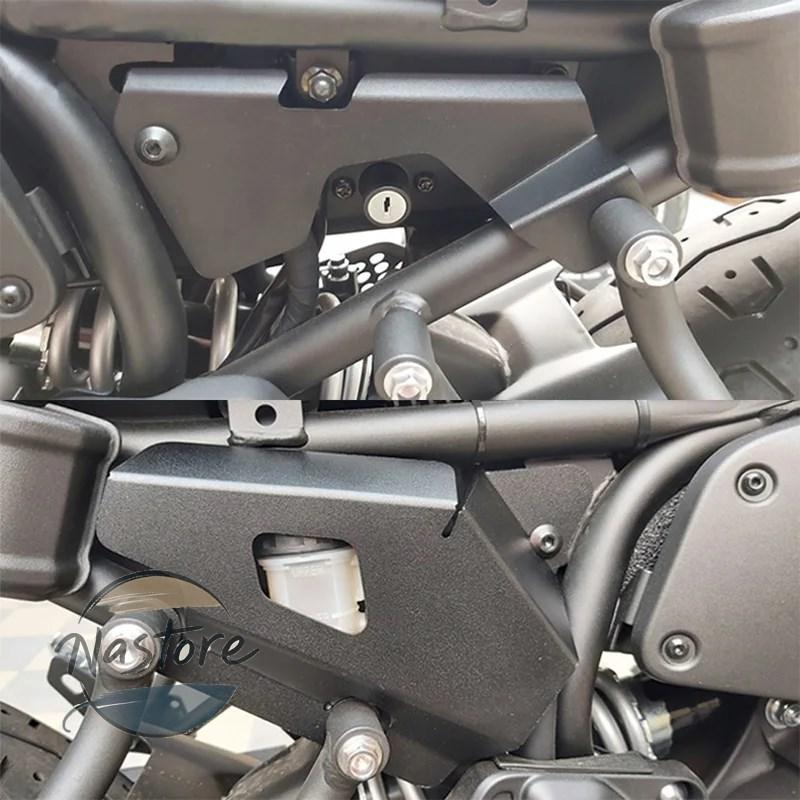 並行輸入品 xsr700 ヤマハ バイク カバー ガード ブレーキ サイド パネル フレーム xsr 700 カスタムパーツ 部品 アクセサリーの画像