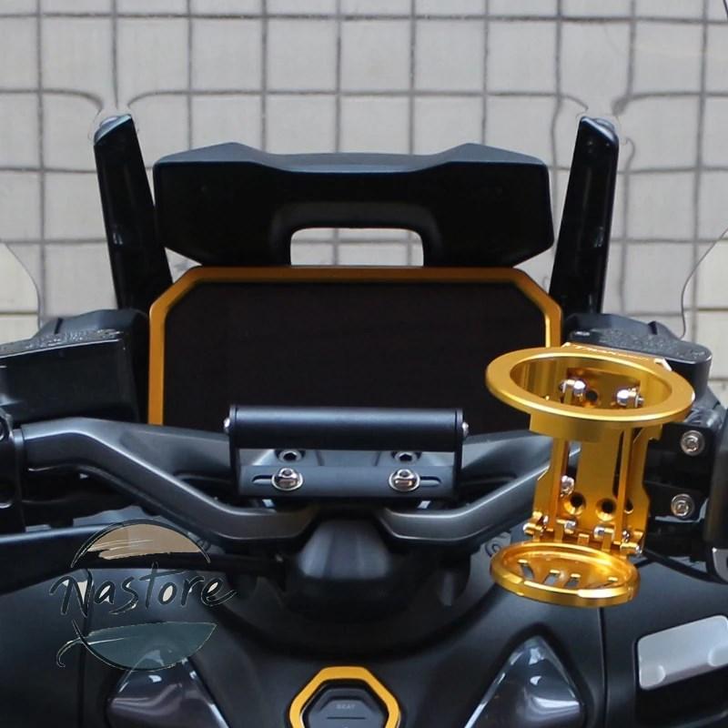 並行輸入品 ヤマハ バイク ウォータードリンクカップホルダー tmax 560 tech max ドリンクスタンド ケトルマウント 2022 2023 2024 カスタムパーツ 部品の画像