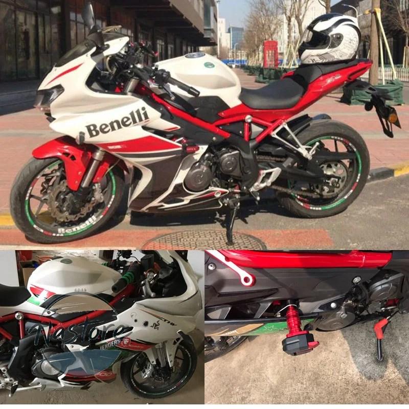 並行輸入品 ベネリ バイク ガード 302r tornado 252r 2021 2023 落下 フレーム スライダー カスタムパーツ 部品 アクセサリー_5