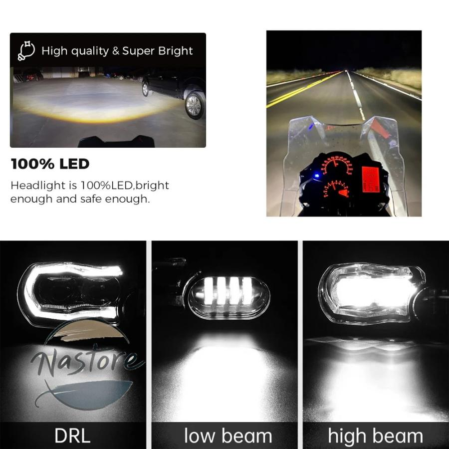 並行輸入品 BMW f800r バイク ヘッドライト f650gs f700gs f800gs adv