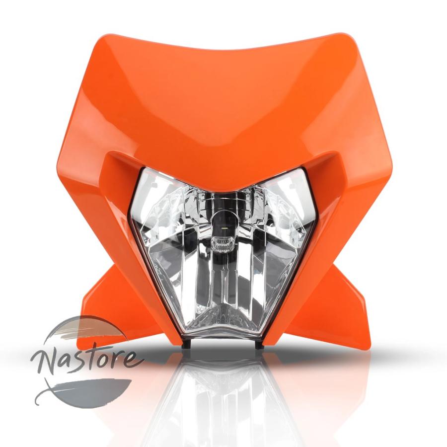 並行輸入品 バイク ヘッドライト ヘッド 3 色モトクロス led ライト プレートランプフェアリング ktm 2024 exc xc sx xcw excf sxw sxf カスタムパーツ 部品の画像