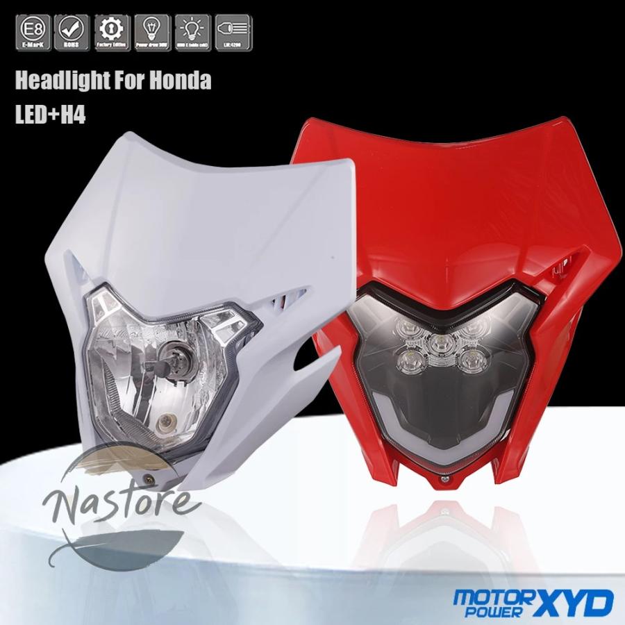 並行輸入品 ホンダ crf150l バイク ヘッドライト led ヘッドランプ 150r 150f 230l 250l 250x 250m カスタムパーツ 部品 アクセサリーの画像