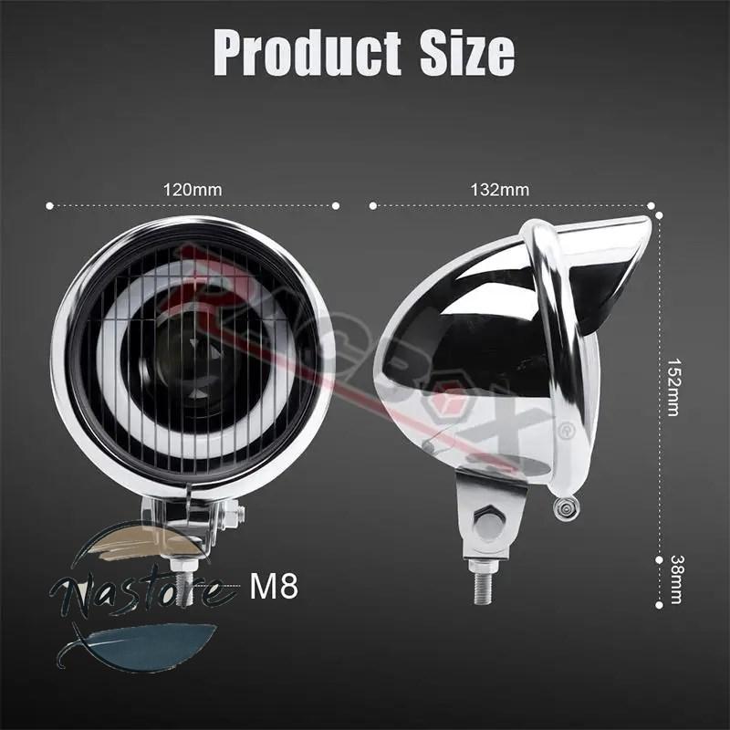 並行輸入品 ホンダ honda バイク ヘッドライト ヘッド エンジェルアイ led 補助ライト hi-lo スポットライト ヤマハ スズキ カワサキ カスタムパーツ 部品の画像