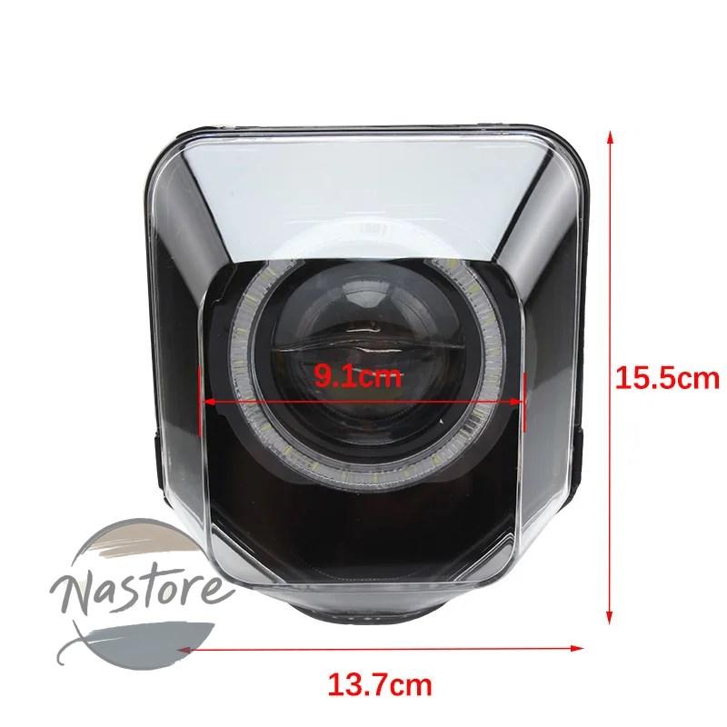 並行輸入品 バイク ヘッドライト フィット ヘッド ライト ハスクバーナ led ランプ芯ラウンド fc tc te fe 125 250 300 350 450 501 701 カスタムパーツ 部品の画像