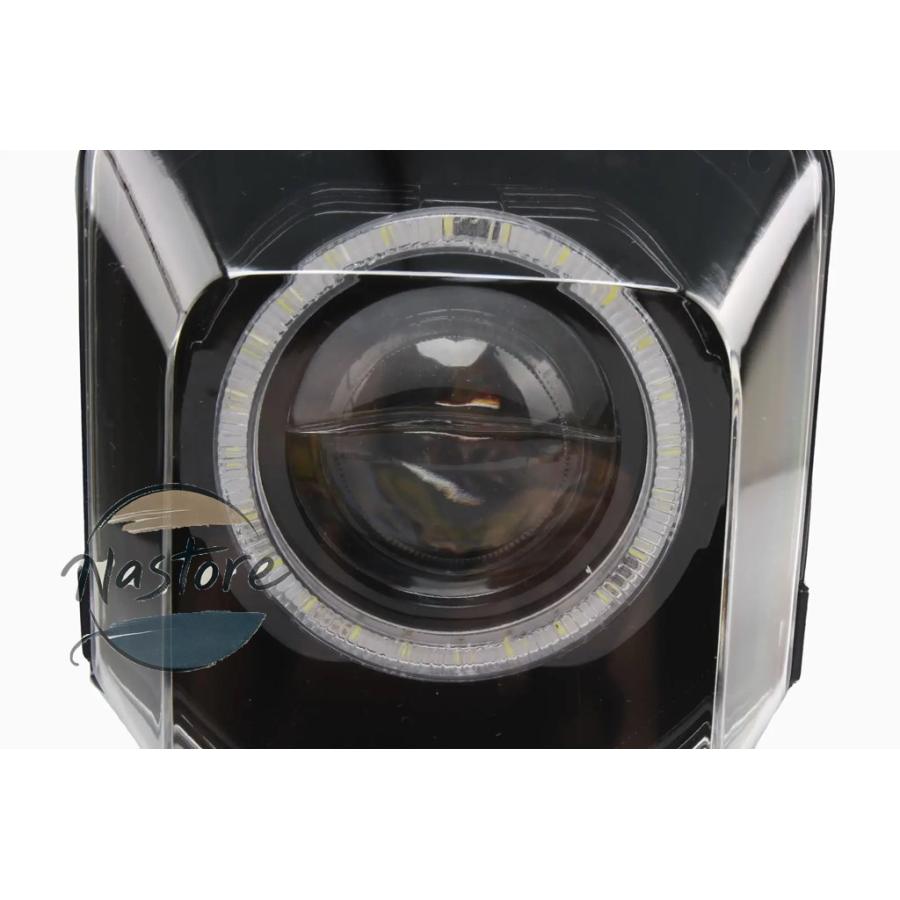 並行輸入品 バイク ヘッドライト フィット ヘッド ライト ハスクバーナ led ランプ芯ラウンド fc tc te fe 125 250 300 350 450 501 701 カスタムパーツ 部品の画像