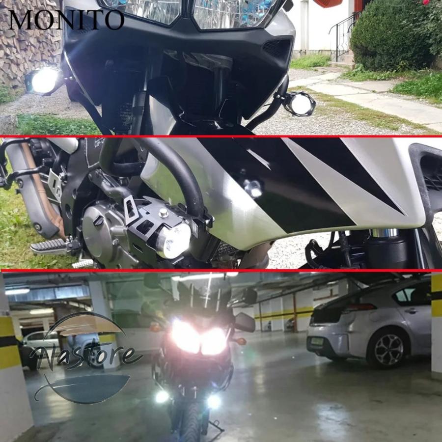 並行輸入品 nc750s ホンダ honda バイク ヘッドライト ヘッド nc750x nc 750 750x nc700s nc700x 12 ボルト led ライト 補助ランプ u5 カスタムパーツ 部品_5