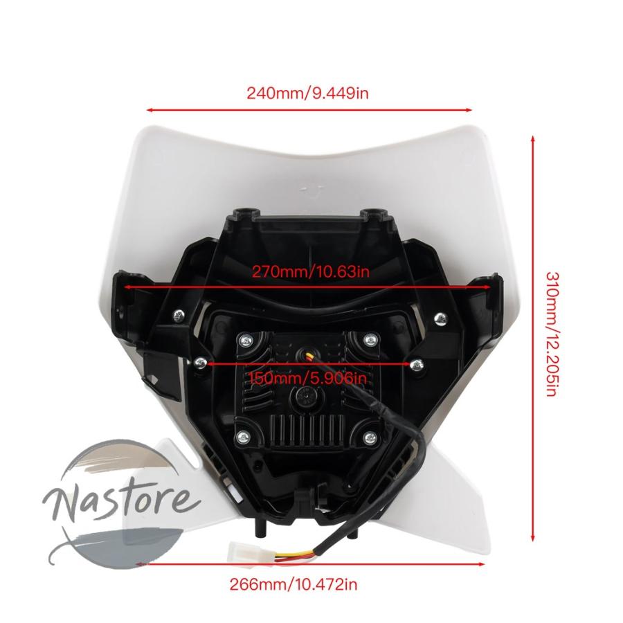 並行輸入品】KTM バイク ヘッドライト アクセサリー カスタム 2024 led