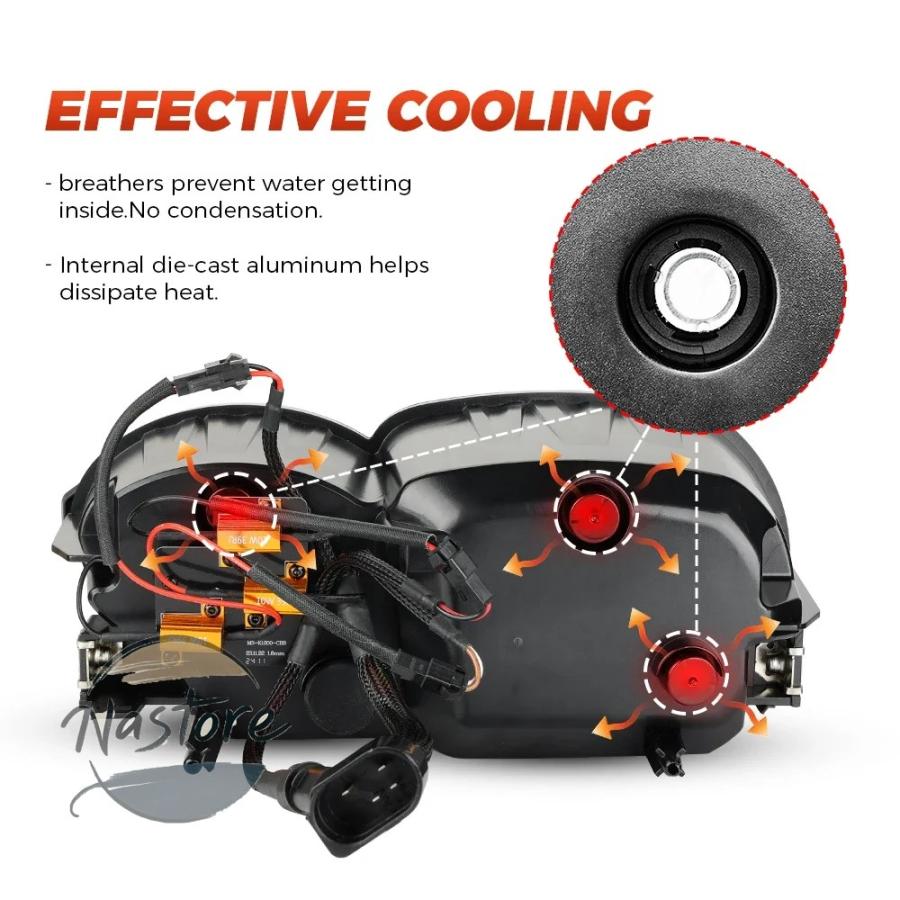 並行輸入品 BMW バイク ヘッド ヘッドライト 部品 カスタムパーツ アクセサリー ライト k1200r 2005 2009 k1300r 201の画像