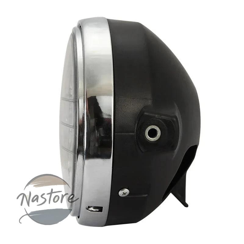 並行輸入品 cb400 ホンダ honda バイク ヘッドライト ヘッド ライト 7 インチラウンド cb500 cb1300 vtec vtr250 hornet 250 600 900 カスタムパーツ 部品の画像