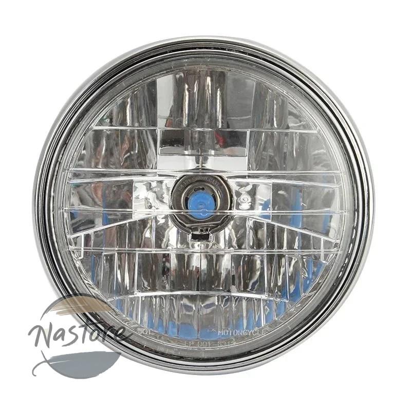 並行輸入品 cb400 ホンダ honda バイク ヘッドライト ヘッド ライト 7 インチラウンド cb500 cb1300 vtec vtr250 hornet 250 600 900 カスタムパーツ 部品の画像