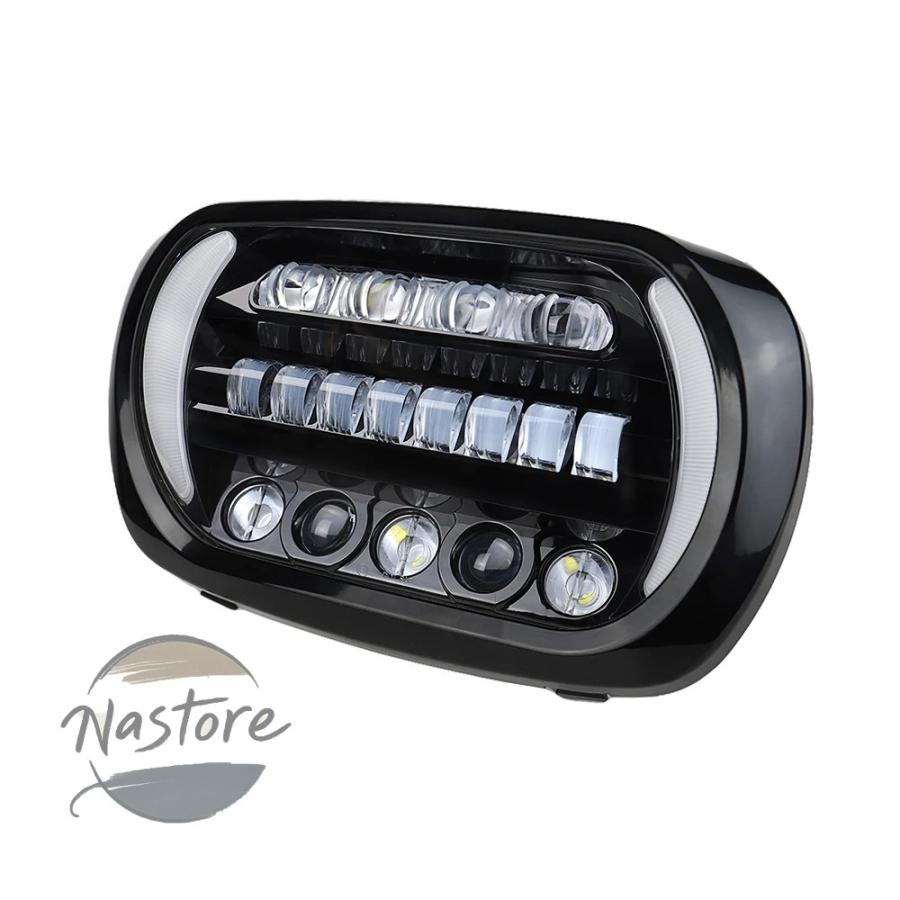 並行輸入品 ヘッドライト ロードグライド 2004 2013 led フロントハイロービーム カスタムパーツ 部品 アクセサリー_1