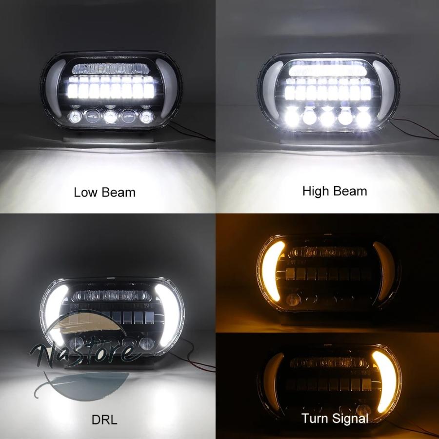 並行輸入品 ヘッドライト ロードグライド 2004 2013 led フロントハイロービーム カスタムパーツ 部品 アクセサリー_4