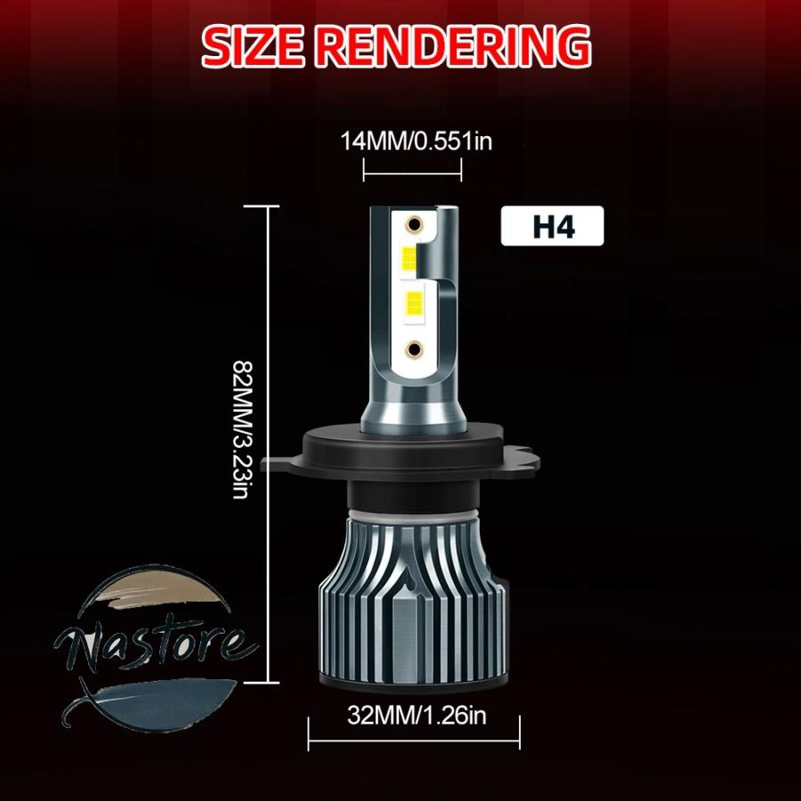 並行輸入品 ホンダ cbr650f バイク ヘッドライト スーパーブライト led バルブ 55w 6500k hi/lo カスタムパーツ 部品 アクセサリーの画像